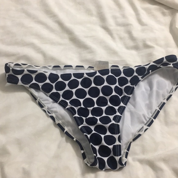 Red White and Blue Polka Dot Bikini - Picture 2 of 3